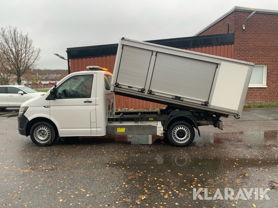 Volkswagen Transporter T30 2,0 Tdi Dsg med tipp