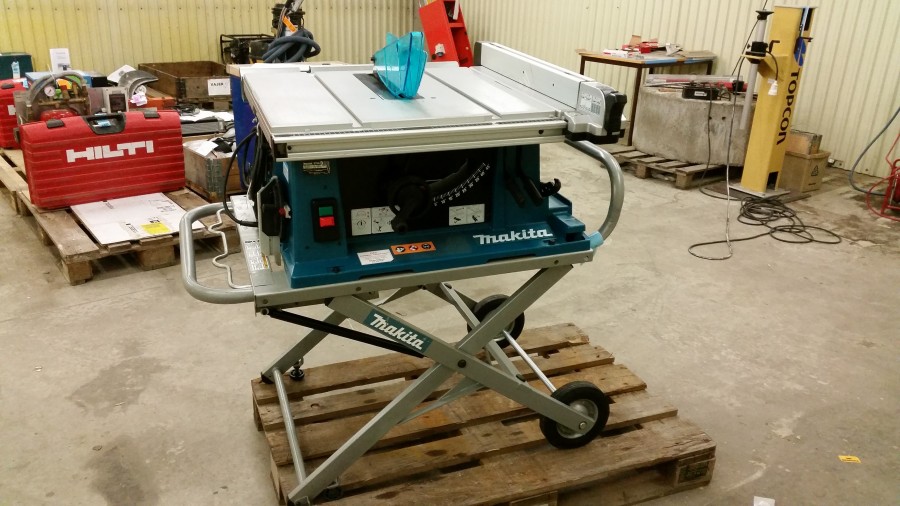 Klyvsåg inkl bord, sågdjup 93mm