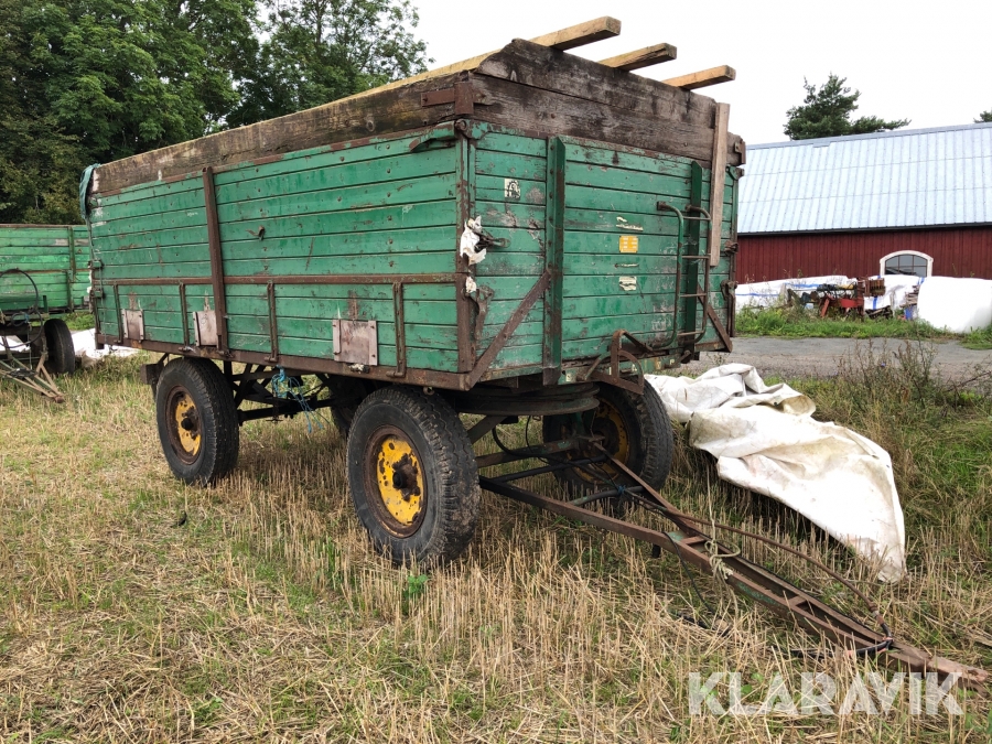 Traktorvagn med sidotipp Skånska Lantmännen Maskin AB 722 
