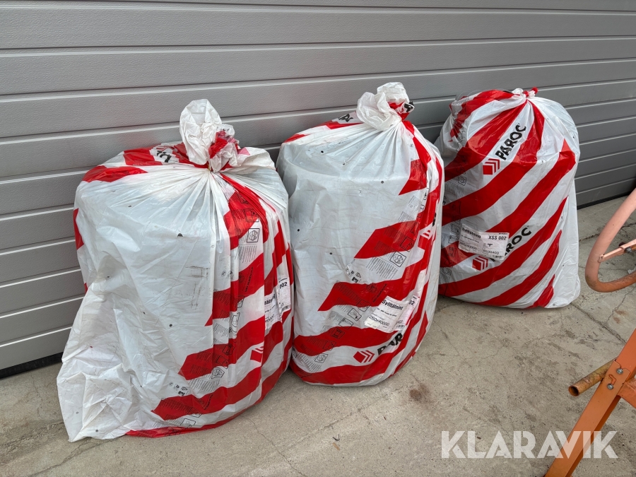 Syllisolering Paroc XSS 260x40000 3 säckar