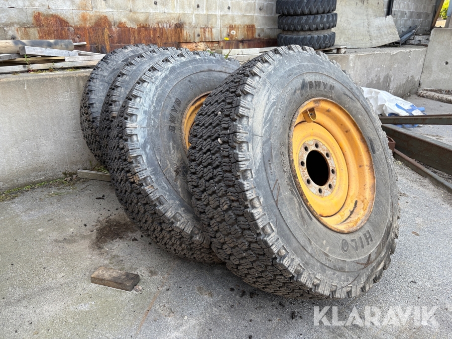 Vinterhjul 17.5R25 4st