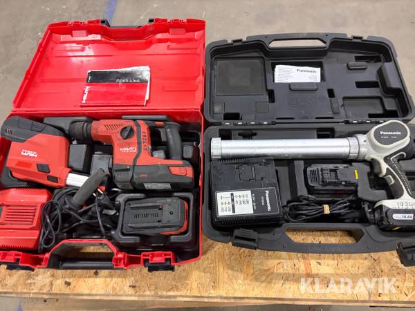 Kombihammare 1 st, Fogpistol 1 st Hilti / Panasonic TE 6A36 04 / EY 3641LS1S