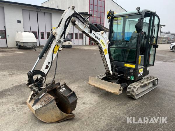 Grävmaskin Bobcat E20 bandburen