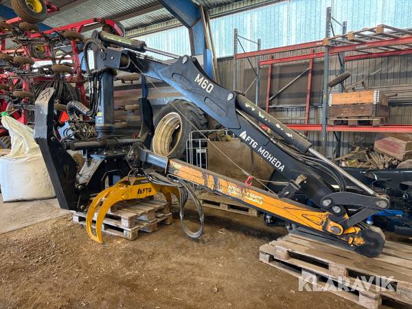 Skogskran FTG Moheda M60 med utrustning