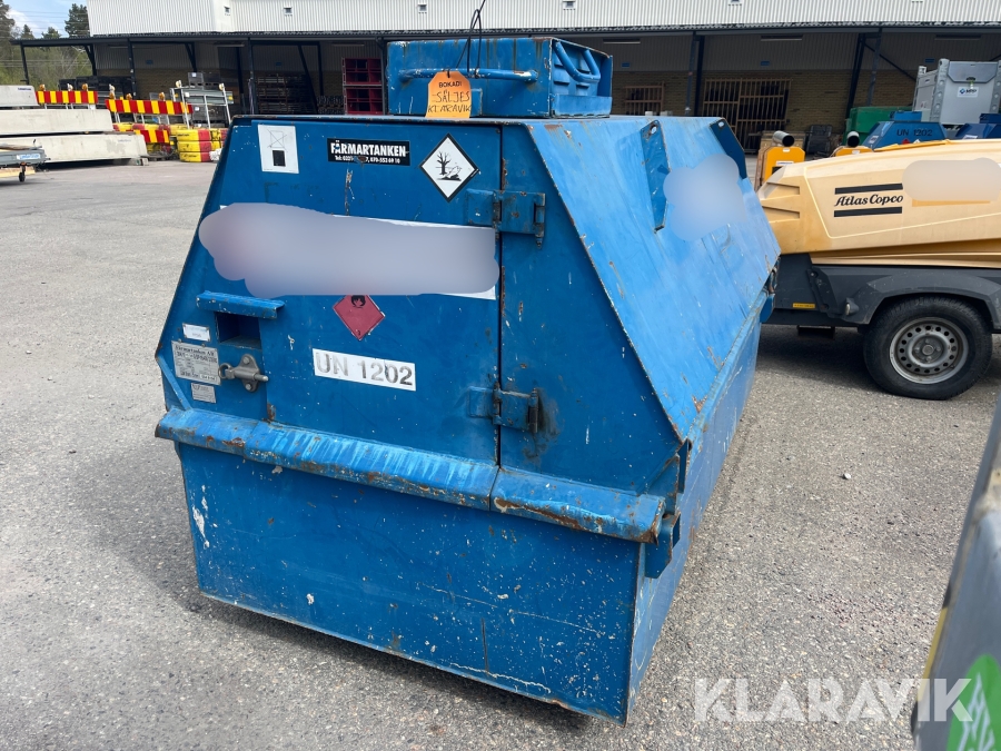 Dieseltank Färmartanken 2000L