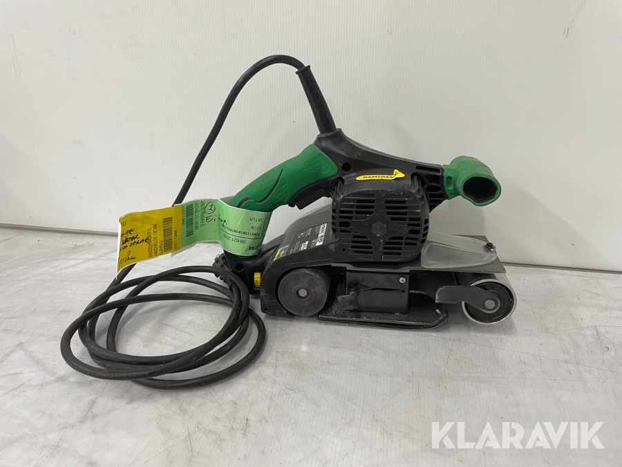 Bandslipsmaskin Hitachi SB8V2, Svalöv, Klaravik auktioner