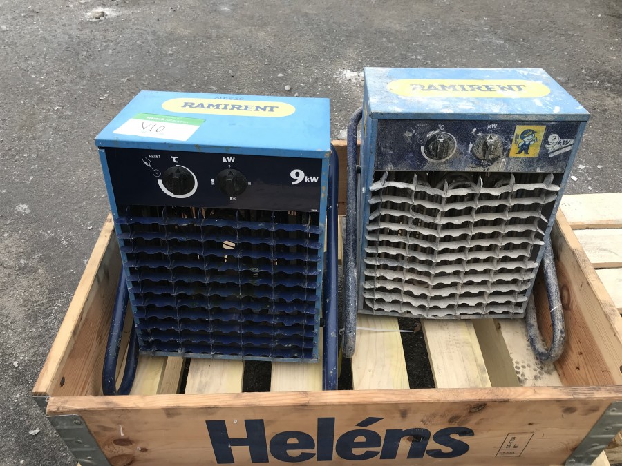 2 ST VARMLUFTSFLÄKTAR 