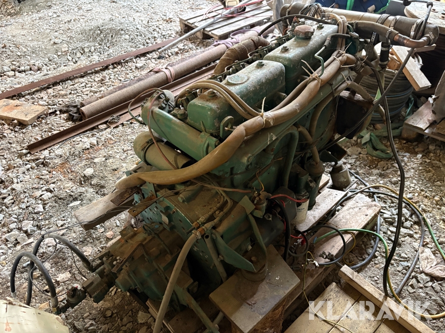 Konverterad marinmotor Volvo TD60A