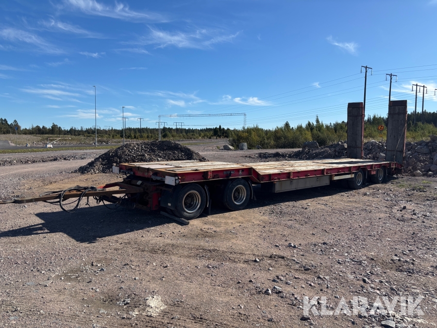 Maskinsläp Goldhofer Tu-L-29/80