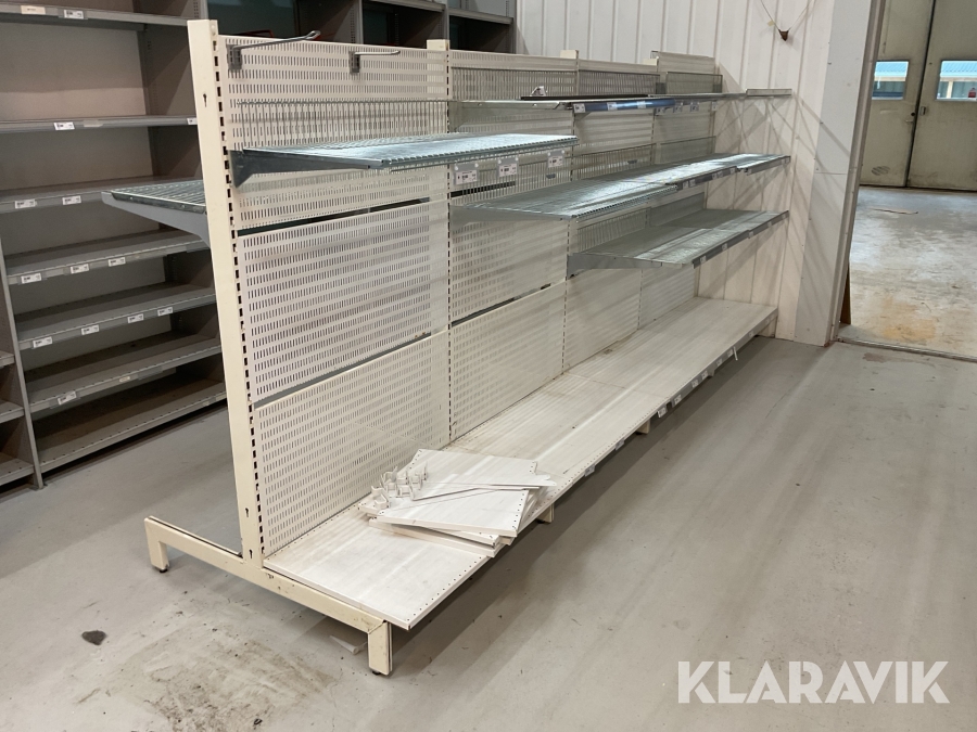 Butiksinredning 4 sektioner