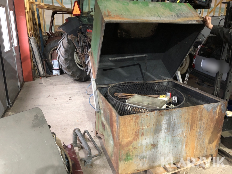 Karuselltvätt med värmeslingor + extra värmeslingor