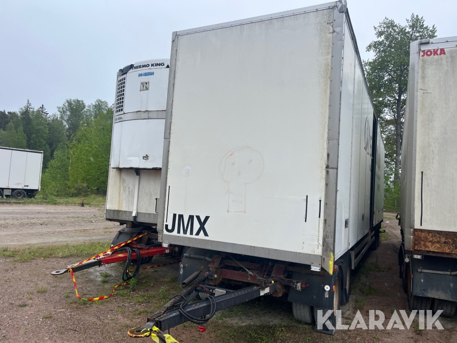 Skåpsläp Forss Parator S4T-FT-125