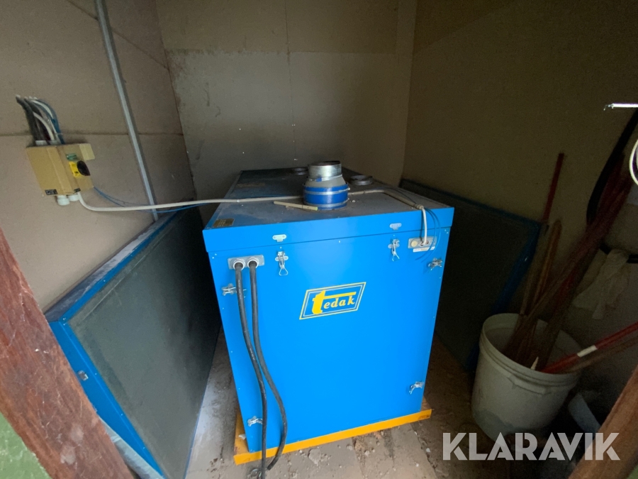 Vacumsug för industrin Tedak 1000