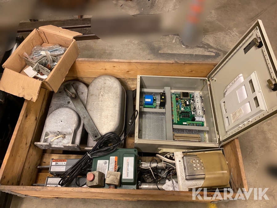 Grindautomatik med kod tavlor DAAB portteknik