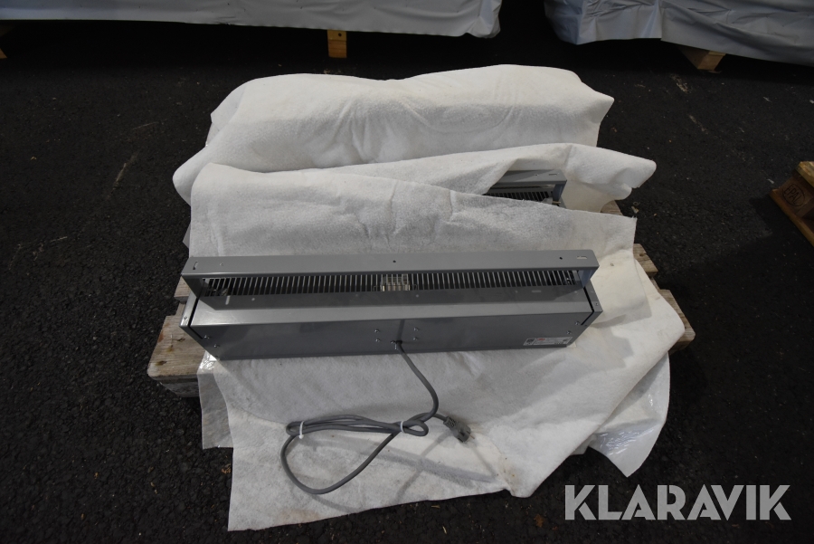 Luftridå fläkt Frico 2 kW 5 styck