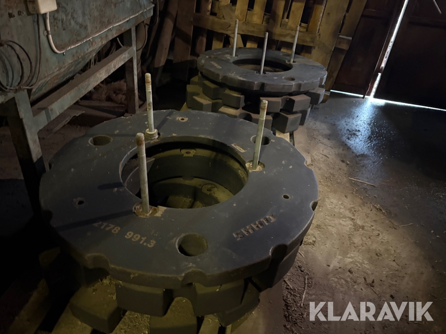 Hjulvikter Claas Original 6st