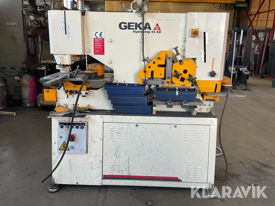 Kap / stansmaskin GEKA Hydracrop 55 SD