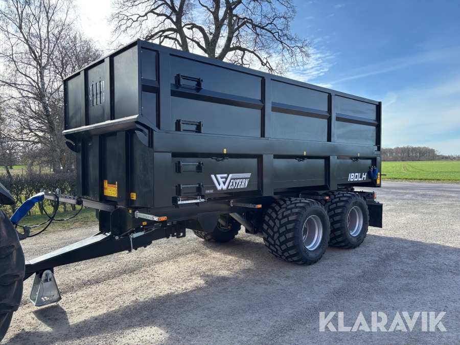 Schaktvagn med spannmålsförhöjning Richard Western WF 18DLH