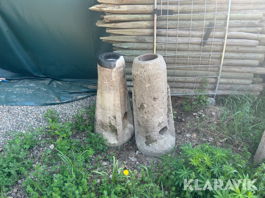 Fundament till lyktstolpe