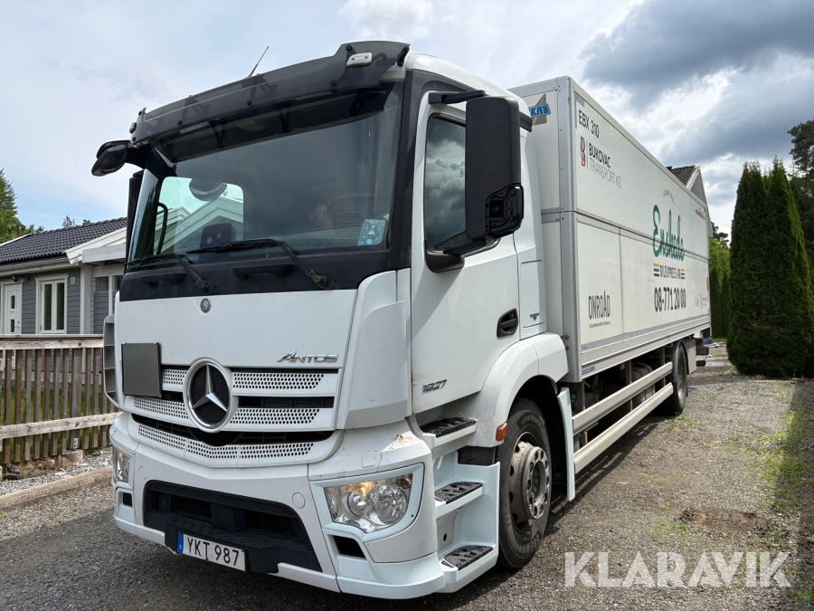 Distributionsbil Lastbil Mercedes Benz Antos 1827 Bluetec Euro 6