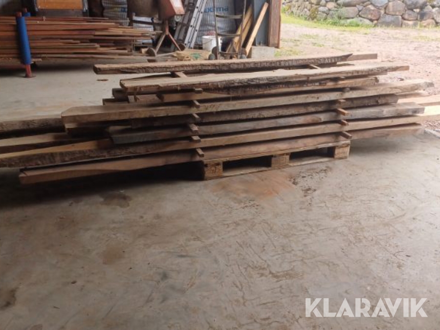 Blandat parti virke lövträd