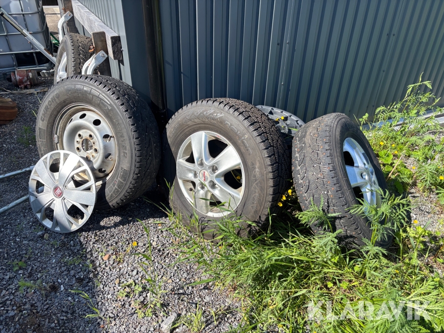 6 st däck för kabe husbil