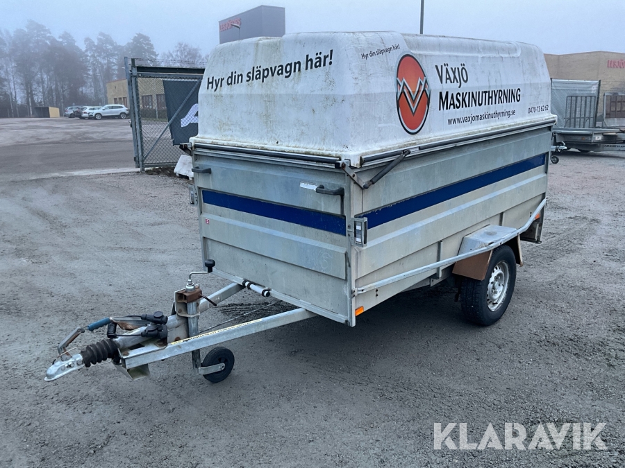 Personbilssläp Trailergruppen LV 1000