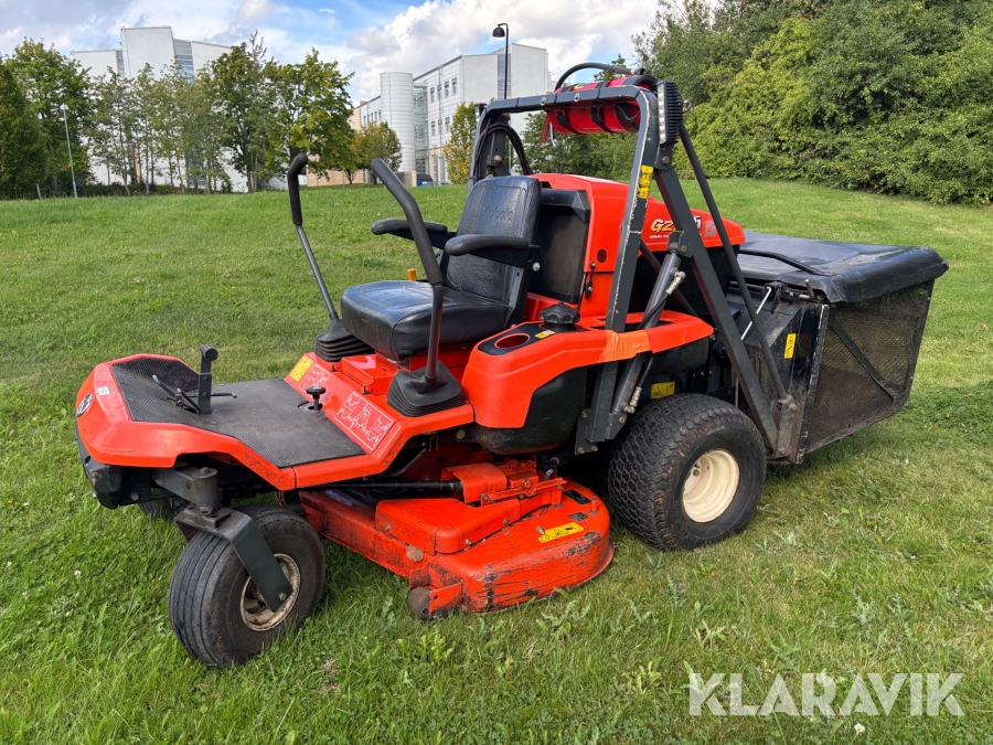 Åkgräsklippare Kubota GZD 15 Spakstyrd med uppsamlare