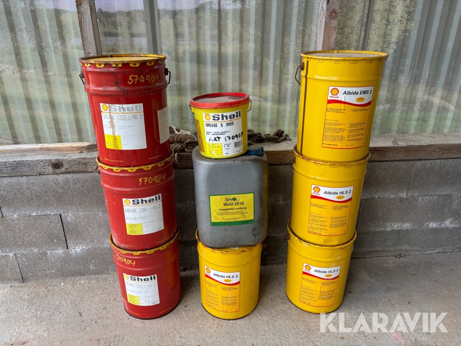 Fett Shell 8st hinkar