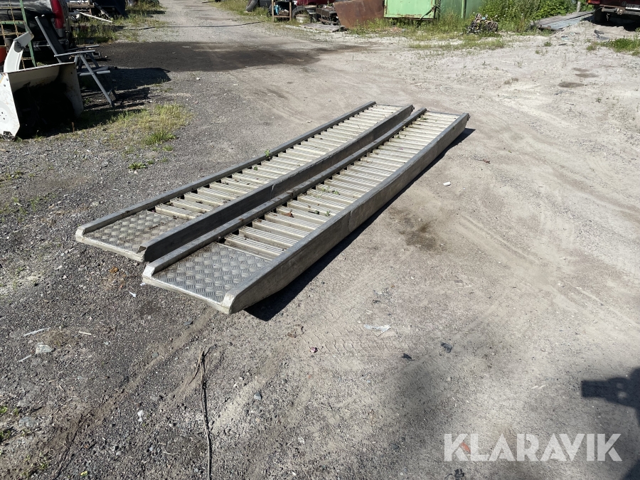 Lastramper i aluminium