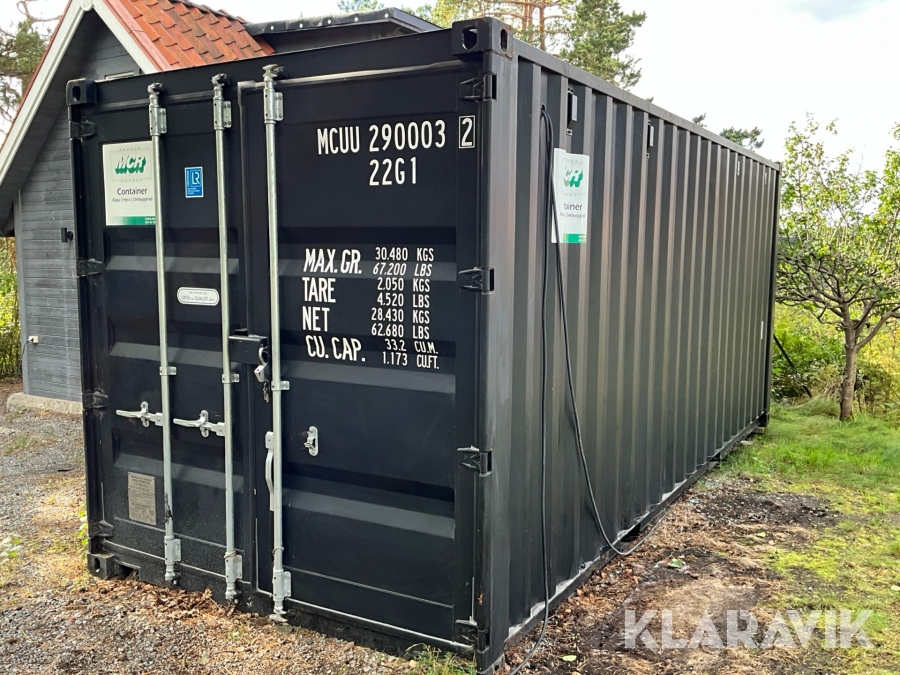 Container 20 fot isolerad