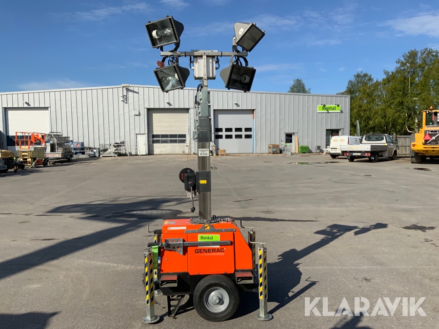 Belysningsmast Satema Generac Link Tower