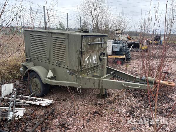 Generator/ elverkskärra Kalmar Verkstad Ab 2B 15kVA MT