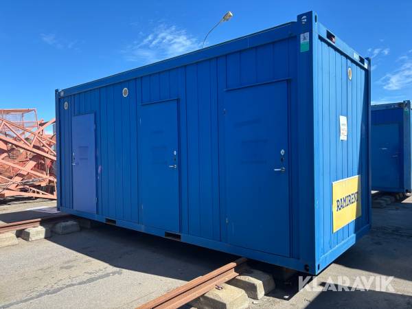 WC & Duschbod Containex TDW3x1