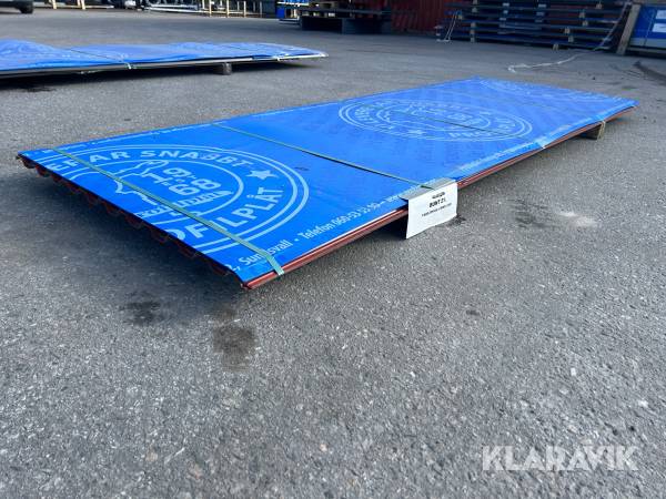 Sekunda TRP20 GPM plåt Tegelröd 0,6 21m2