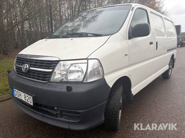 Skåpbil Toyota Hiace