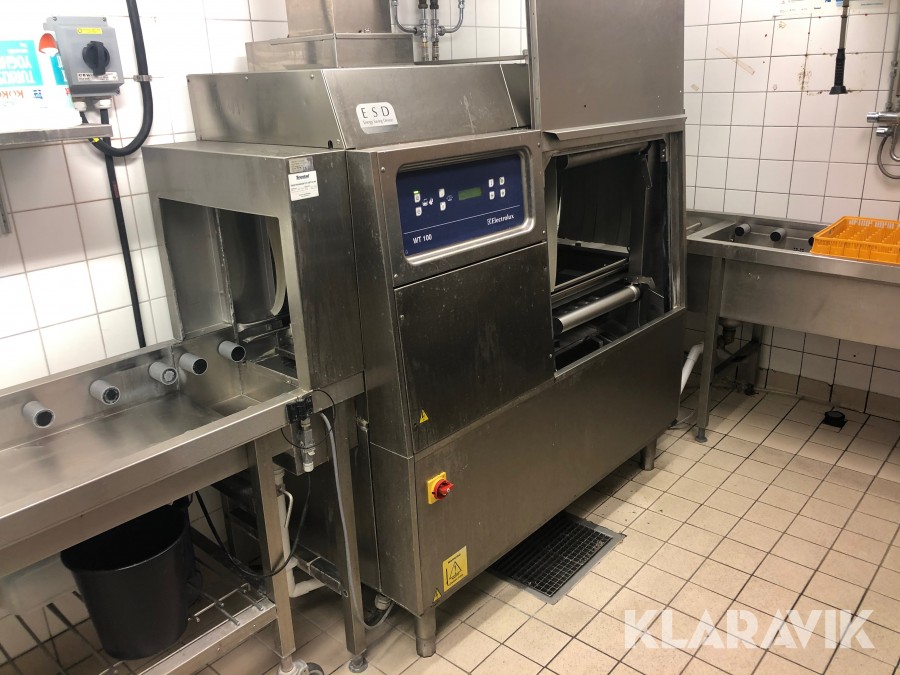 Diskrum med utrustning