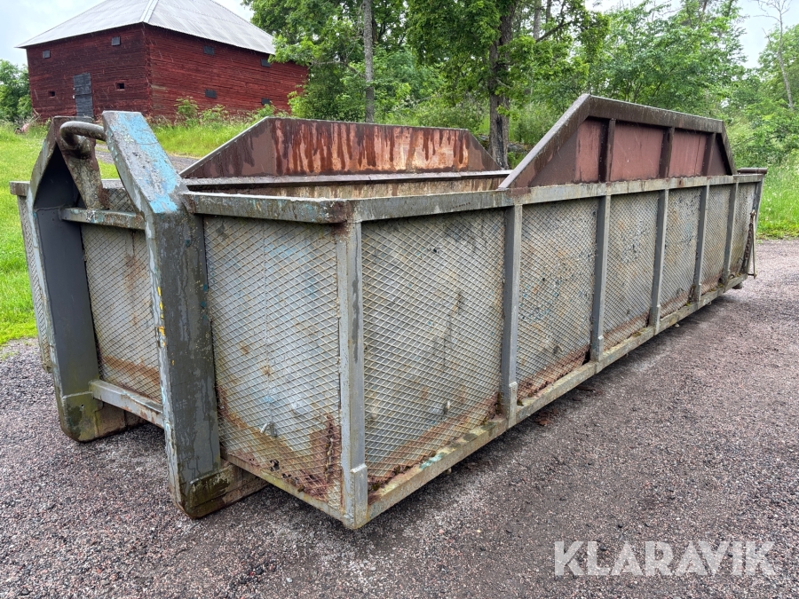 Lastväxlarflak med dränerande botten