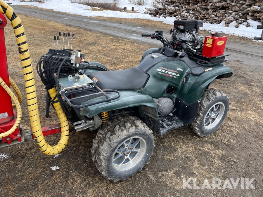 ATV Yamaha Grizzly 660, Torsby, Klaravik auktioner