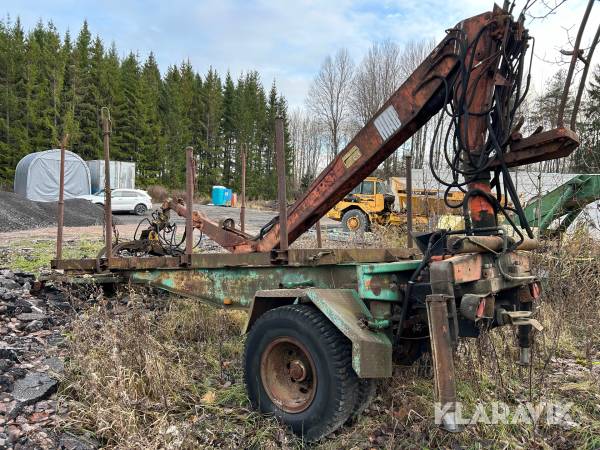 Skogsvagn med vändskiva BRIAB T1A2