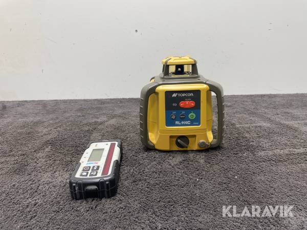 Planlaser & lasermottagare Topcon, Androtec RL-H4C,MTR-125RF