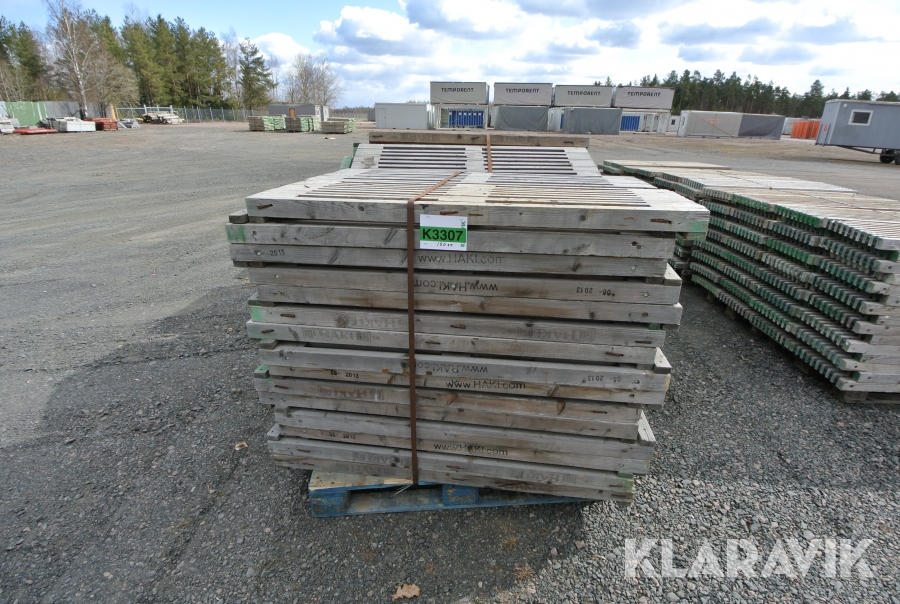 Ställningstrall Haki Trä 485 X 1400mm 150st