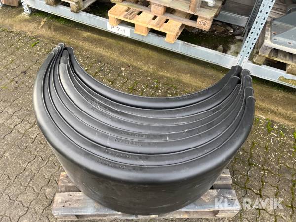 Skärmar entreprenadfordon 8 st