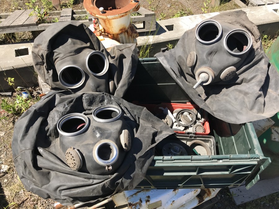 3st Blästermasker (reparationsobjekt)