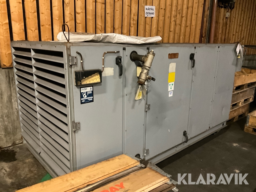 Ventilationsaggregat med återvinning på diesel AL-KO A14 med värmeåtervinning