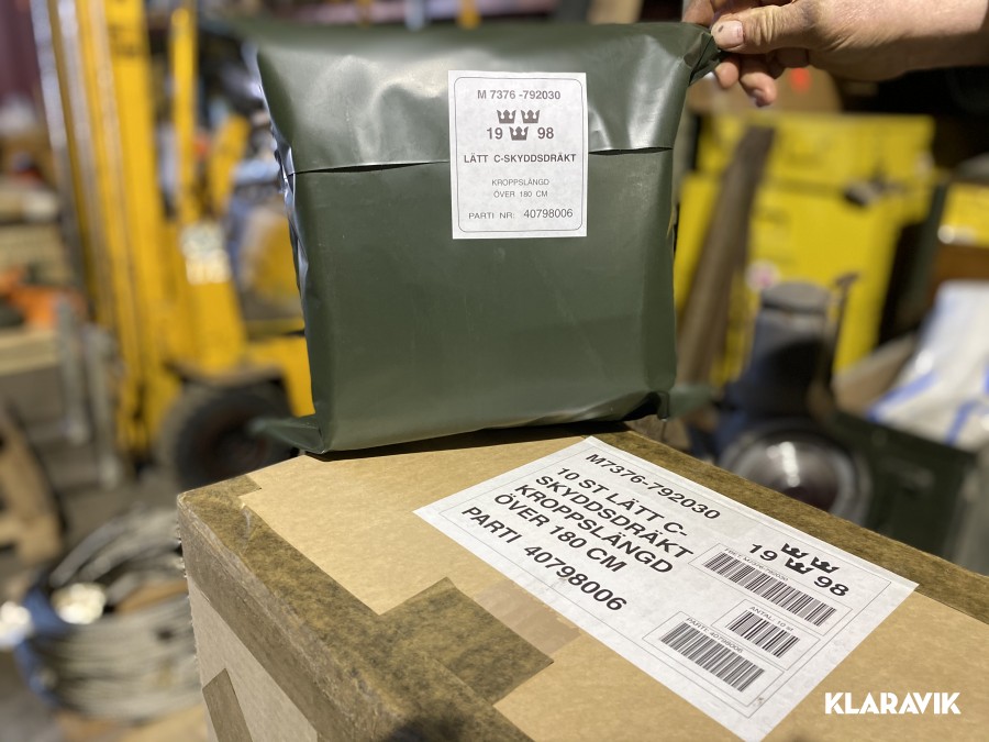 Skyddsdräkter 10 st 