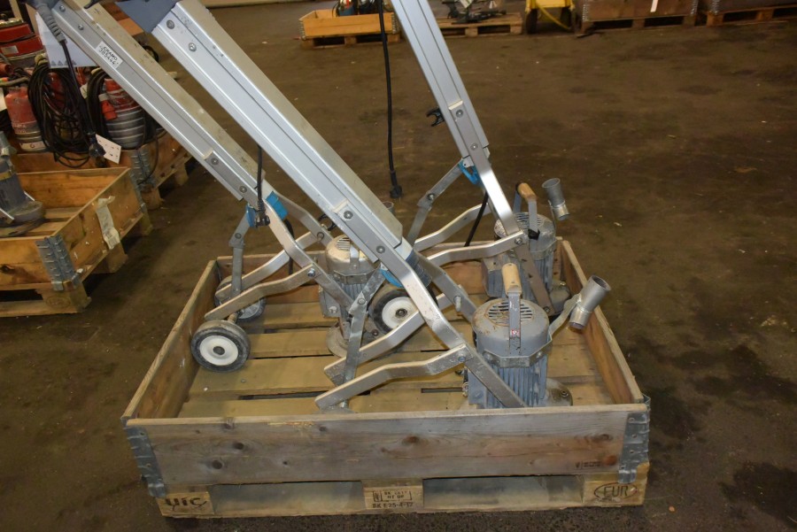 Golvslipmaskin betong 3 styck