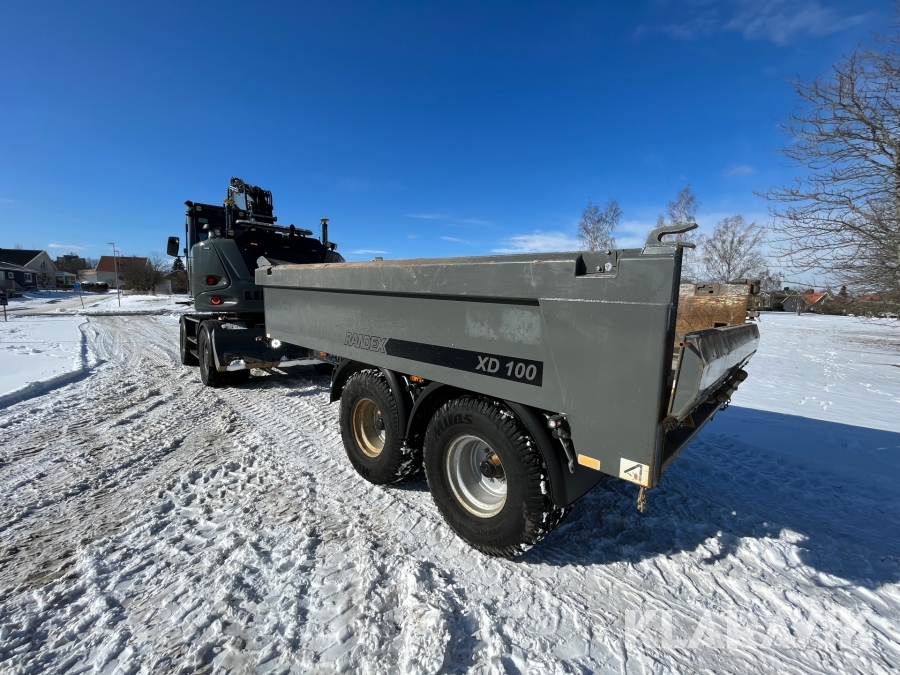 Hjulgrävare Liebherr A918 Compact Litronic med Dumpervagn och redskap