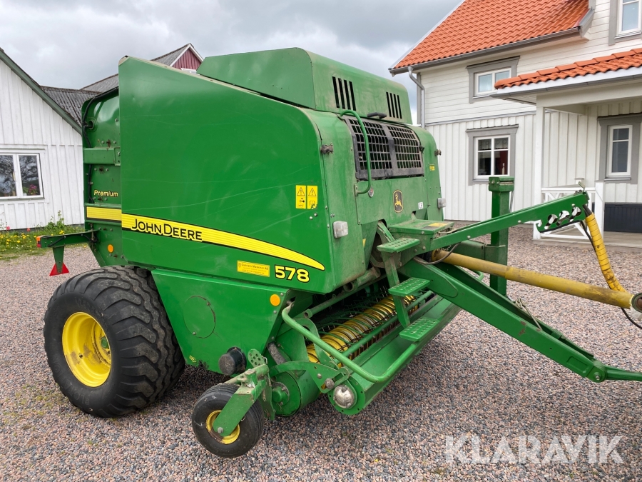 Rundbalspress John Deere 578/NB/