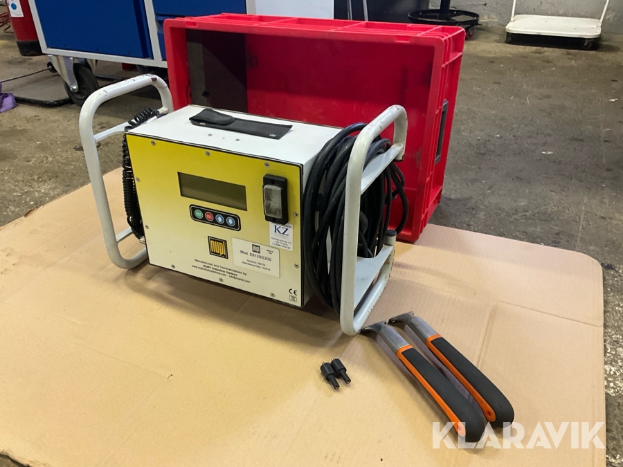 Elektrosvetsmaskin/Plastsvets komplett Nupi E8120/220S